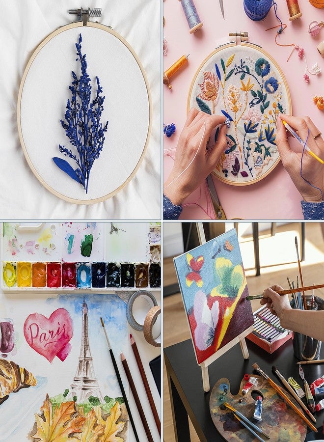 Dimeho 5 Pcs Handkerchiefs Cotton Scalloped Hankies for Men Women Pocket Square Towel White Suit Handkerchief Soft Hankies for Wedding Party Christmas Father's Day Gifts (11 Inches, White) - Image 4