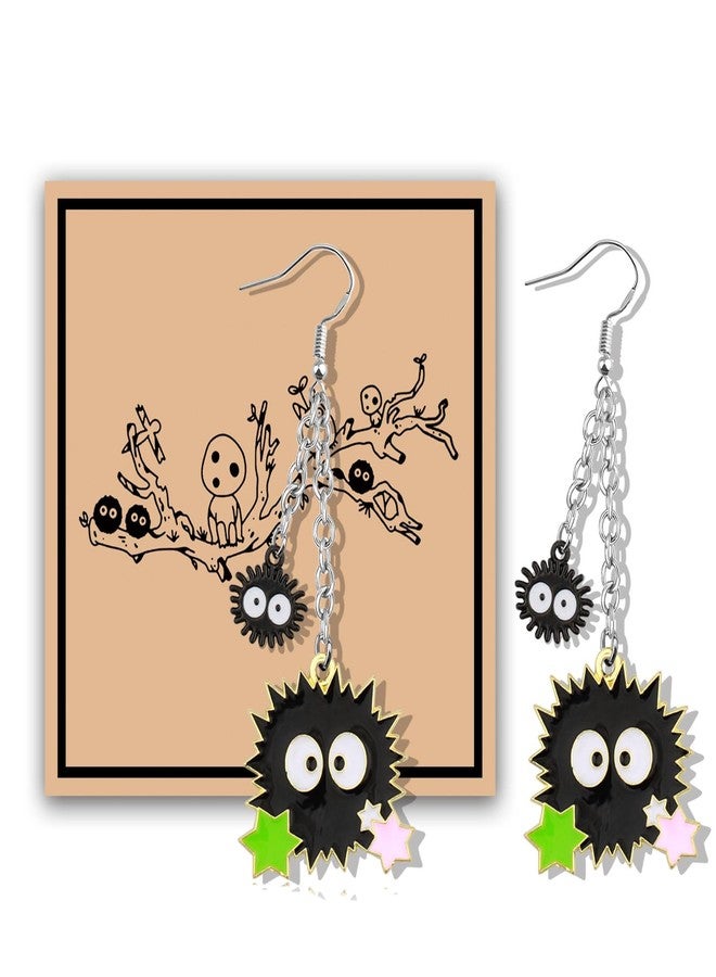MAOFAED Cartoon Character Dangle Earring, Cute Anime Earring for Fan, Anime Lover, Anime Jewelry - Image 1