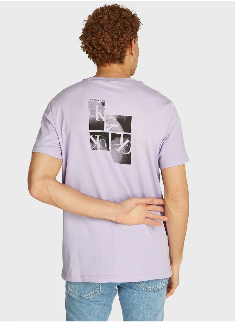 Calvin Klein Jeans Logo Crew Neck T-Shirt