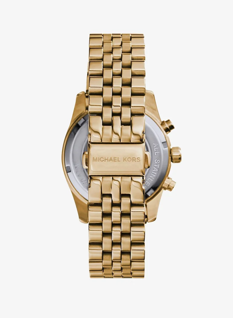Michael Kors Lexington Steel Strap Analog Watch