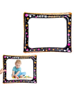 Inflatable Selfie Frame Giant Photo Booth frame Birthday Photo Booth Picture Frame Celebration Blow Up Party Prop for Wedding Baby Shower Birthday Party Decorations Supplies