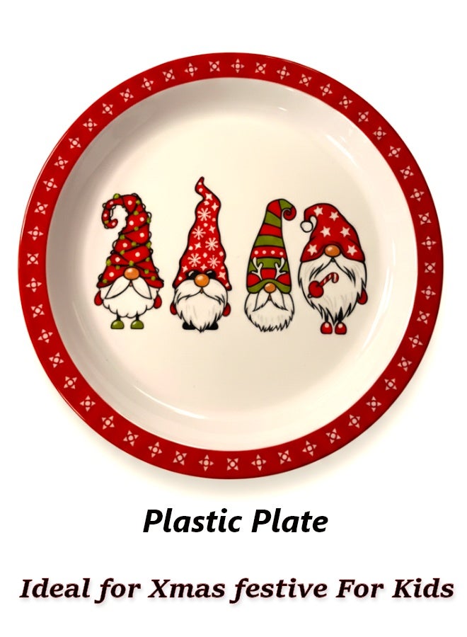 Feelings Kids Plate, Melamine – Christmas Design, 21 cm - Image 3