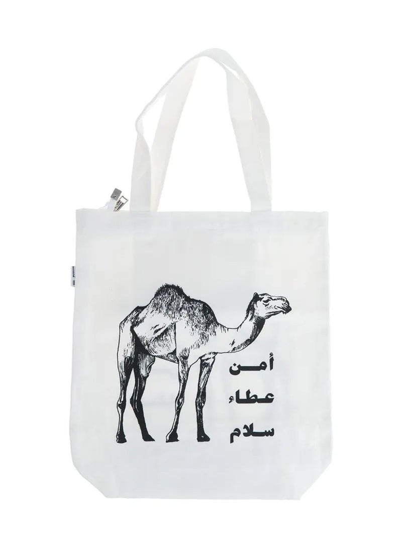 SHABABUNA x HNAK Shababuna x Hnak Salam Canvas Tote Bag TA0003  - Image 2