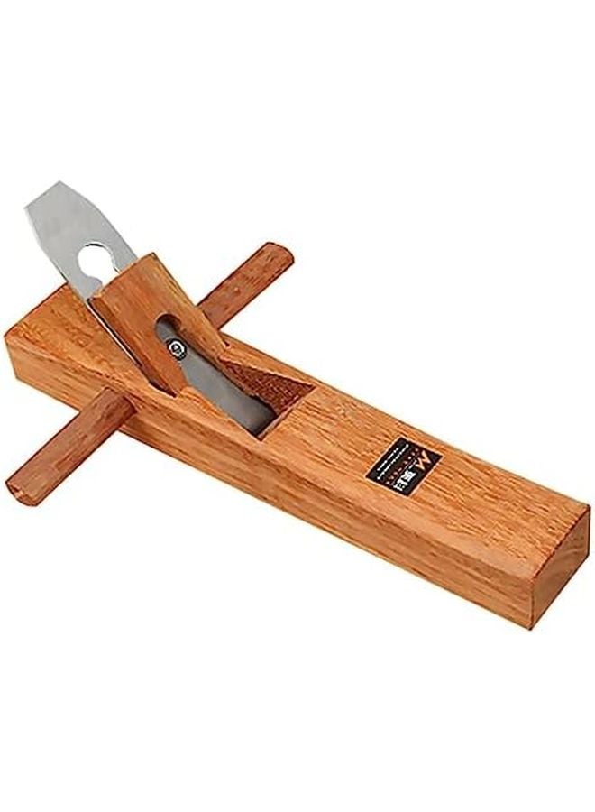 Light Brown Handheld Wood Planer 35X6cm Woodworking Tool For Home And Professional Use - Image 2