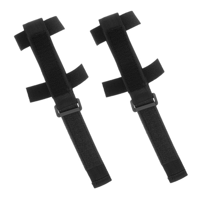 2Pcs Adaptive Utensil Holder Hand Strap Cuff For Elderly Eating Assistance Portable Elastic Aid - Image 2