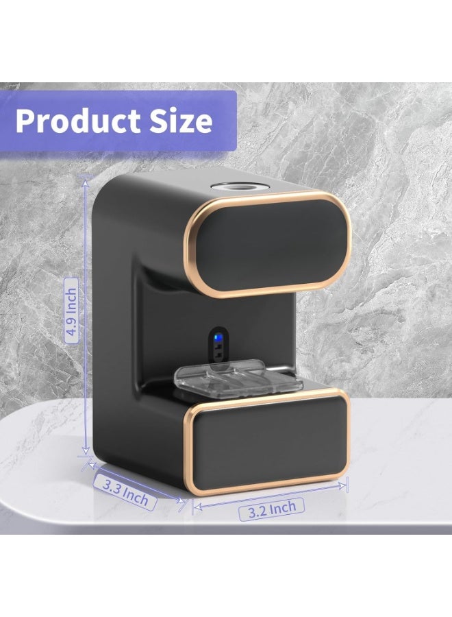 TRASSLE Automatic Toothpaste Dispenser, Toothbrush Sterilizer Holder, Wall Mounted Electric Toothpaste Dispenser with 3 Toothpaste Slots, Bathroom Toothpaste Dispenser for Kids and Adults - Image 2