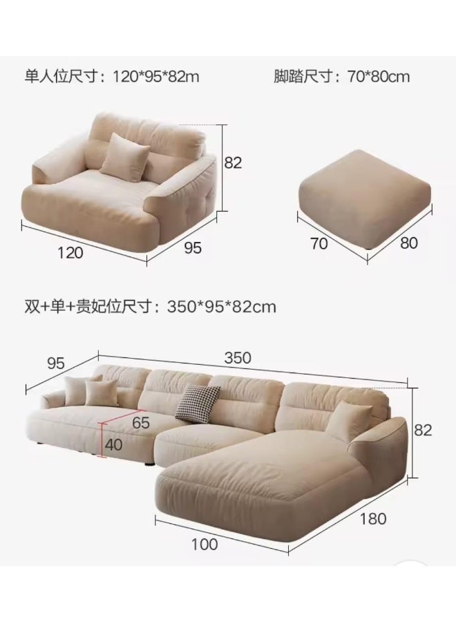 Modern L-Shaped Sectional Sofa - Image 2