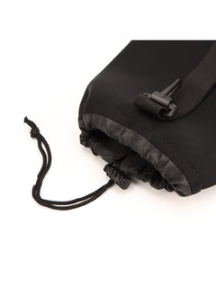 Generic Supply SLR Camera Lens Bag Storage Bag Diving Material Lens Bag Lens Cover Waterproof Waist Bag-Color:XL(12.*25CM)  - Image 4