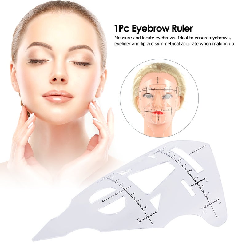 Eyebrow Ruler Tattoo Eyebrow Guide Ruler Permanent Eyebrow Lip Makeup Shaper Microblading Eyebrow Measurement Tools - Image 5