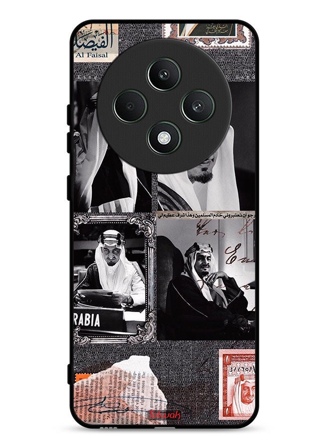 Tolwak Oppo Reno12 F 5G Protective Case Cover King Faisal Vintage Poster  - Image 1