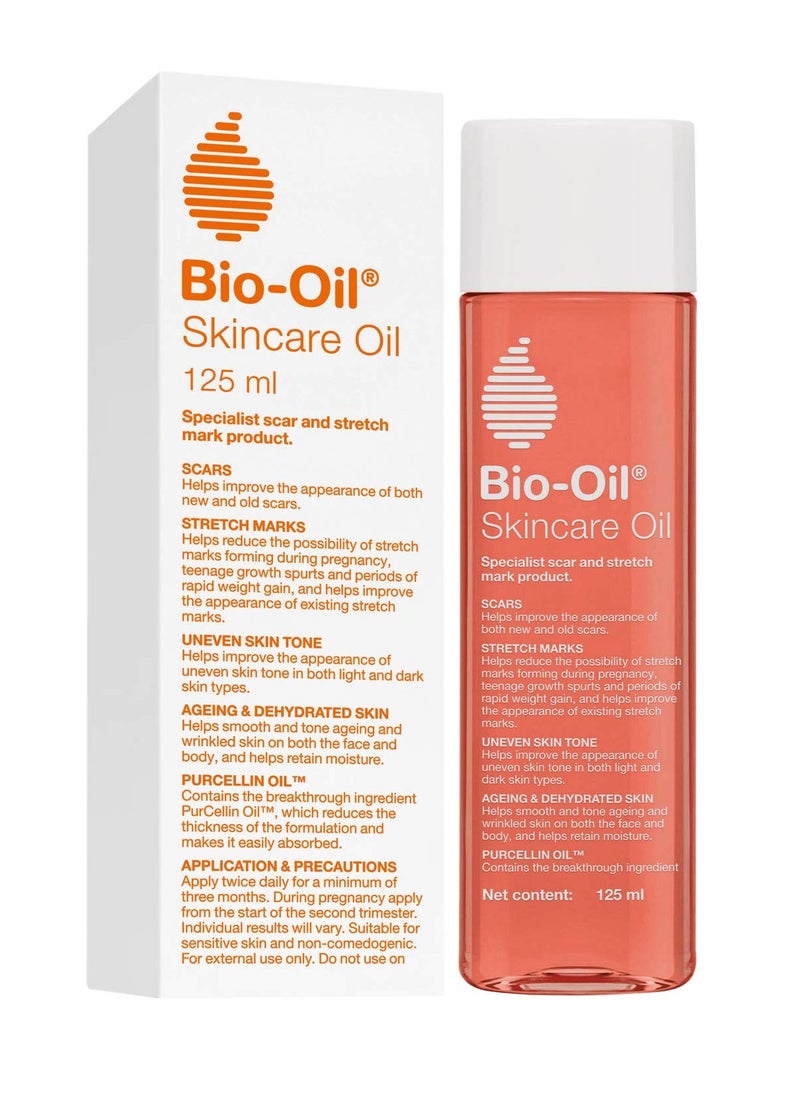 Bio Bio-Oil Original Skincare Oil suitable for Stretch Marks Scar Removal Uneven Skin Tone Vitamin E All Skin Types125ml  - Image 1