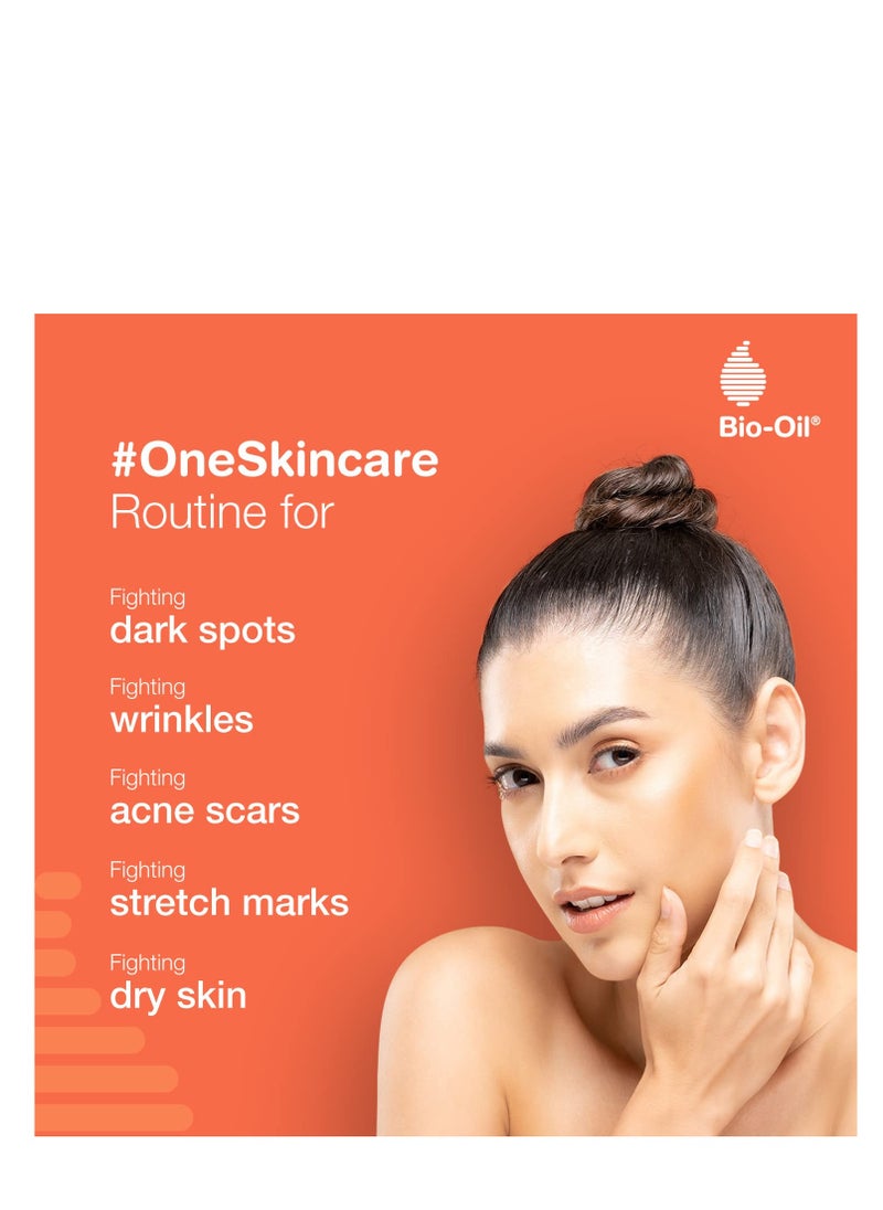 Bio Bio-Oil Original Skincare Oil suitable for Stretch Marks Scar Removal Uneven Skin Tone Vitamin E All Skin Types125ml  - Image 2