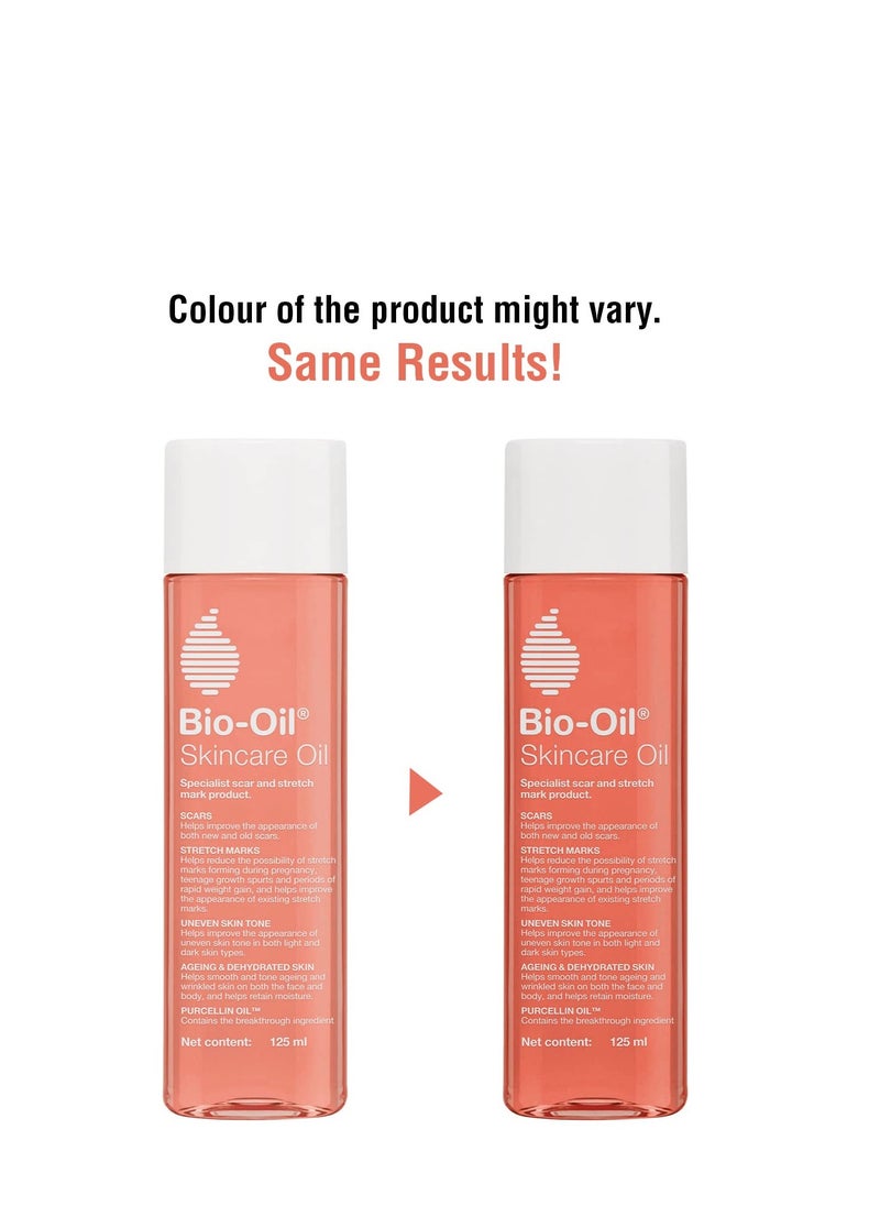 Bio Bio-Oil Original Skincare Oil suitable for Stretch Marks Scar Removal Uneven Skin Tone Vitamin E All Skin Types125ml  - Image 5