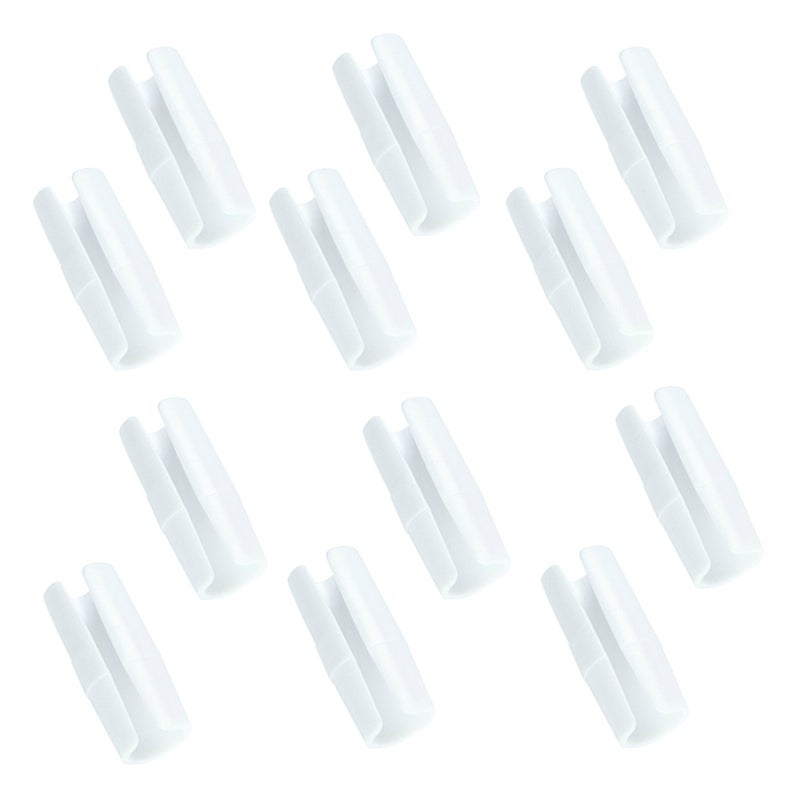 12pcs Bed Sheet Short Grippers Anti-running Keep Sheet Fasteners Anti-slip Clamps Bed Covers Prevent Shift Clips (White) - Image 4
