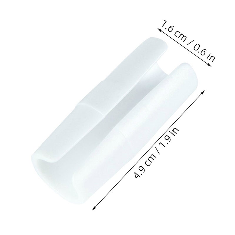 12pcs Bed Sheet Short Grippers Anti-running Keep Sheet Fasteners Anti-slip Clamps Bed Covers Prevent Shift Clips (White) - Image 2