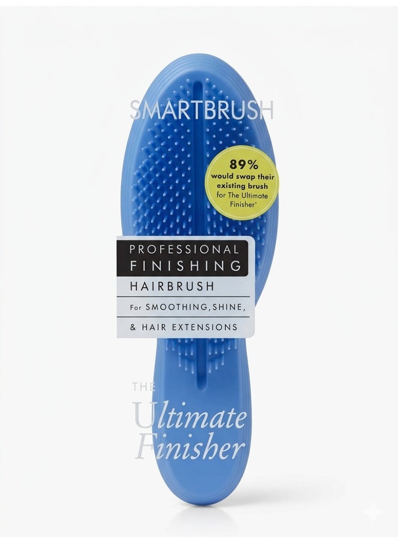 فرشاة شعر احترافية للتنعيم واللمعان فرشاة تصفيف ذكية لفك التشابك وتقليل الهيشان مقاومة للحرارة مع مقبض مريح مثالية لجميع أنواع الشعر