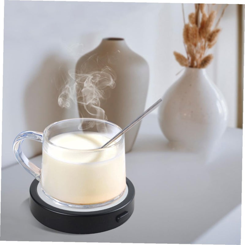 USB Electric Mug Warmer Pad Stable Temperature Control Heating Coaster Random Color - Image 5