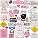 Outside The Booth Outside The Booth Girl Baby Shower Photo Booth Props - 41-pc Photobooth Kit with 8 x 10-Inch Sign, 60 Glue Dots, 45  - Image 2