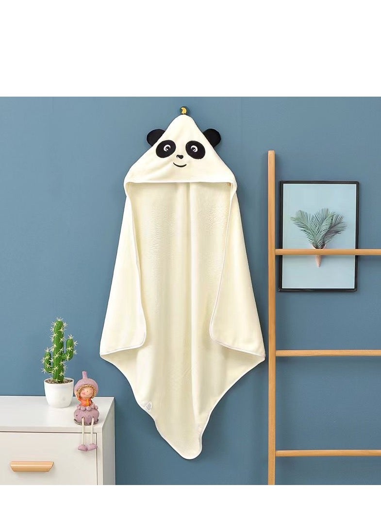 baby Hooded Towel, Bath towel blanket, made of bamboo Soft Quick Absorbing Cape for Kids, newborn shower bathrobe,  for infant  baby and children 0-3year  - Image 1