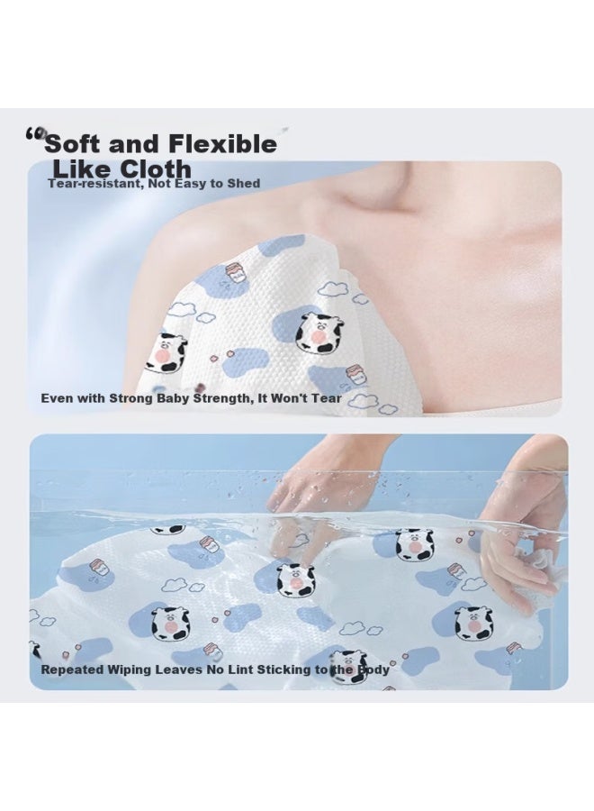 Dr.chu Disposable Bath Towel Soft Thickened Oversized Towel Instant Absorption Hotel Travel Business Portable Bath Towel - Image 1