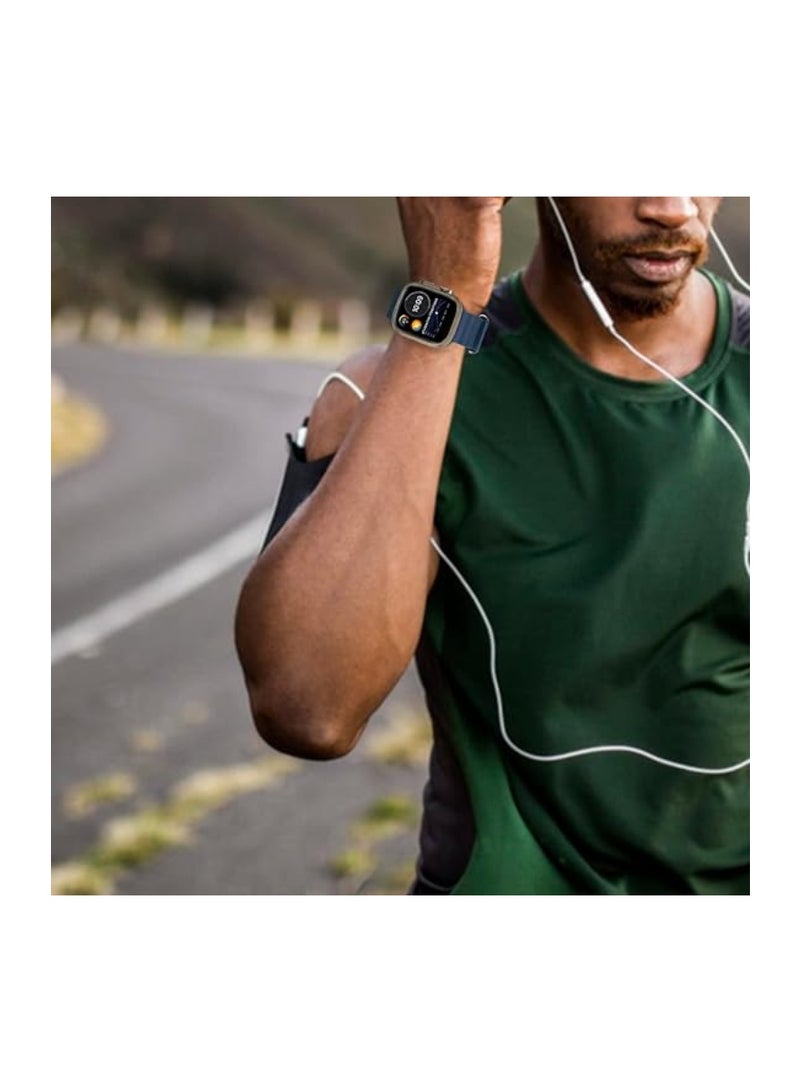 adhomax New T900 Ultra Smart Watch, Elegant Design 2.09", Infinite Display, NFC, Fitness Tracker, Heart Rate, Oxygen Monitor, Calls, Wireless Charging, Works With IOS and android for men, women - Image 4
