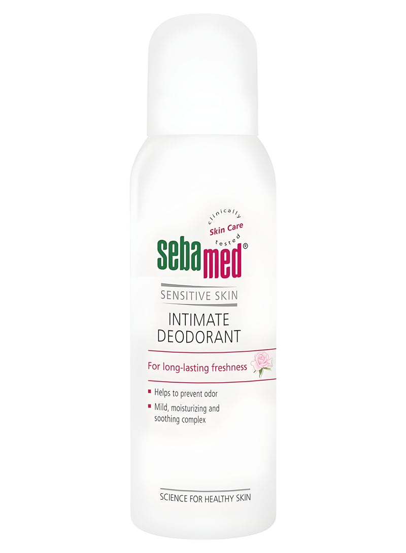 Sebamed SENSITIVE SKIN INTIMATE DEODORANT For long-lasting freshness 125ml - Image 2