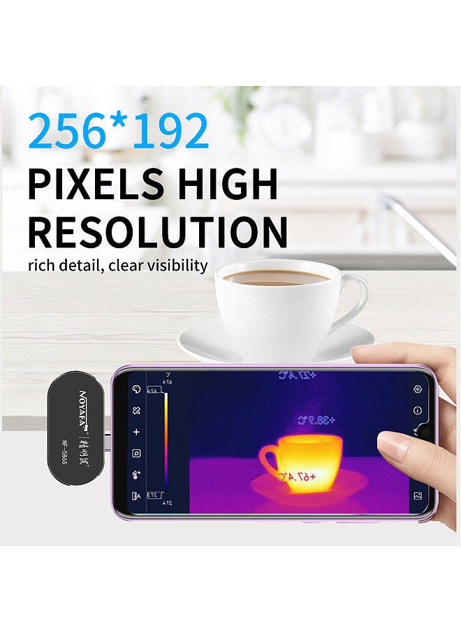 NOYAFA - NOYAFA NF-583S USB C IR Infrared Thermal Imager Mini Thermal Imaging Camera for Smartphone with 160*120 IR Resolution 35°FOV－15℃~600℃ 25Hz Thermographic Camera - Image 1