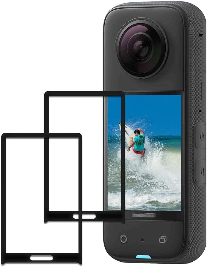 GetZget ® Combo Tempered Film For Insta360 One X3 Screen Glass Protector & Lens Protective cover Cap accessories - Image 3