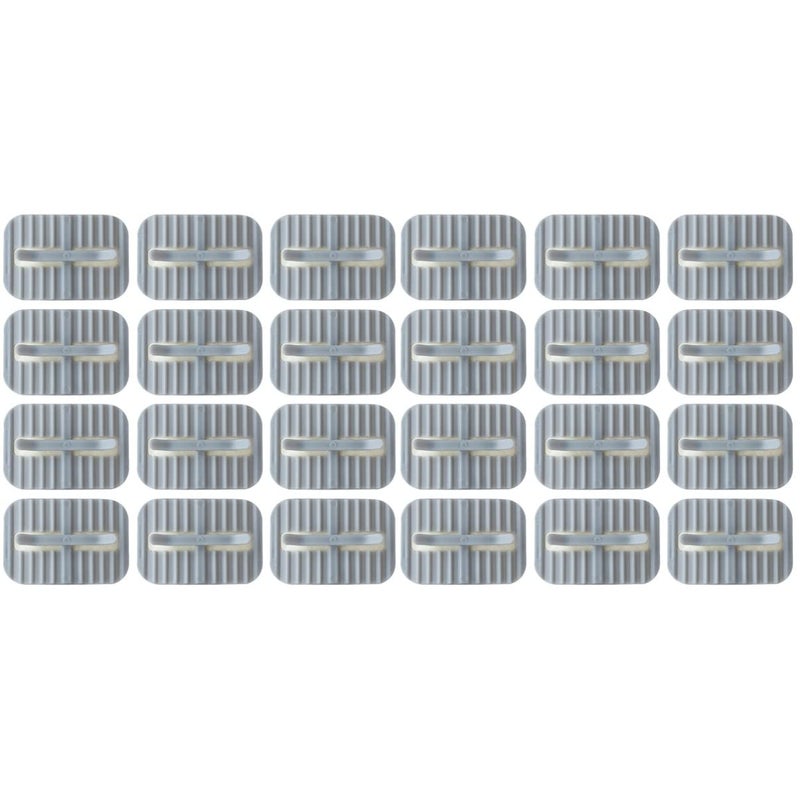 DOITOOL Anti-Slip Garbage Bin Clip, 32 Pieces, Grey - Image 1