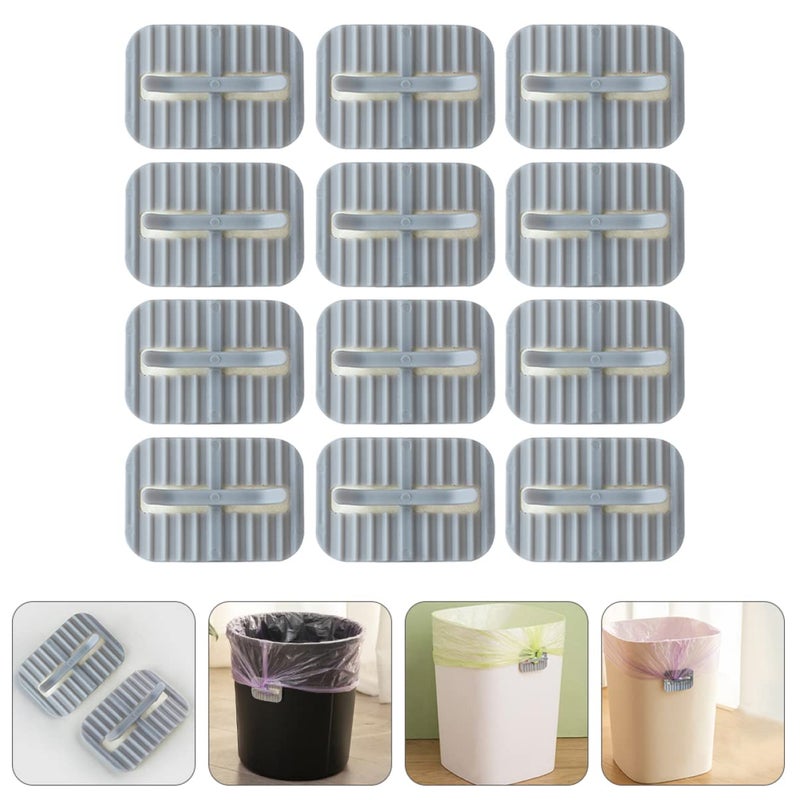 DOITOOL Anti-Slip Garbage Bin Clip, 32 Pieces, Grey - Image 2