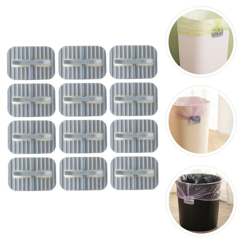 DOITOOL Anti-Slip Garbage Bin Clip, 32 Pieces, Grey - Image 5