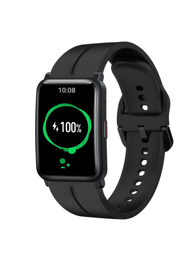 Replacement Strap For Honor Watch ES 20mm Loop Silicone Watch Band Black