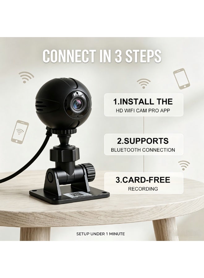 dida-cosmos Camera, 1080P HD Wireless Indoor Camera for Home , Pet Camera with Motion Detection, Night Vision,  for Home and Office - Image 4