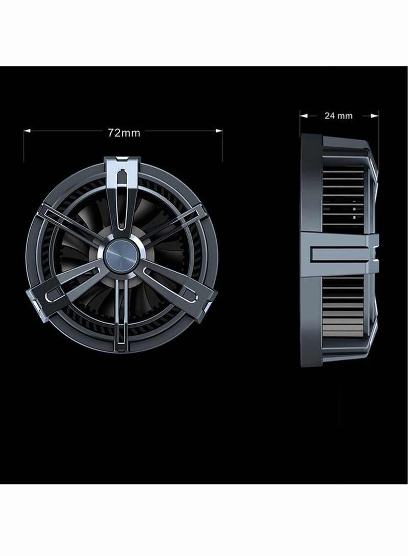 Mobile Phone Cooler for Magsafe Game Cooler Fan for PUBG Designed for Live Streaming and Vlog Semiconductor Heat Sink Without Noise for iOS and for Android ipad and Tablet  - Image 2