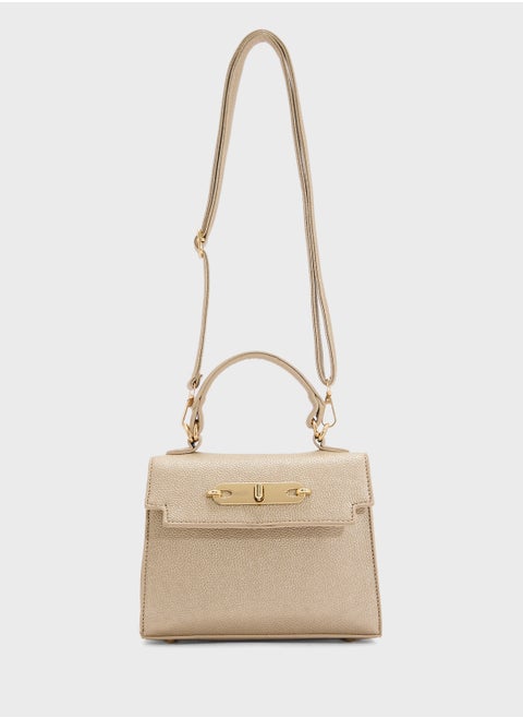 Womens Satchel With Buckle