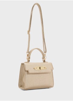 ELLA Womens Satchel With Buckle  - Image 3