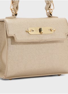 ELLA Womens Satchel With Buckle  - Image 4