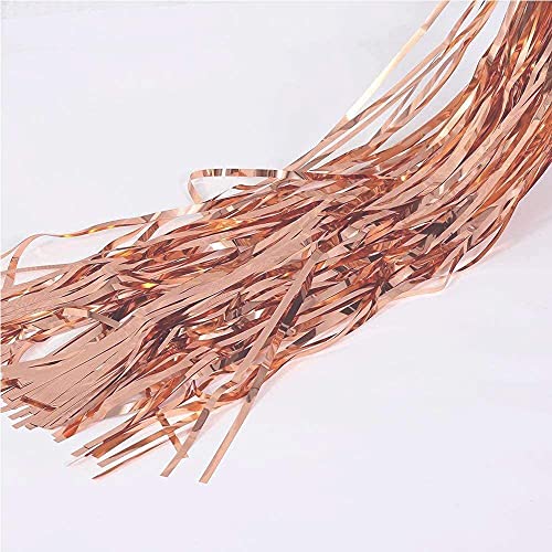 SpecialYou.in Special You Rose Gold Foil fringe Curtains for Birthday Decoration, Tinsel Foil Curtains Photobooth for Anniversary, Birthday, Baby Shower, Bachelorette ,christmas ,bride to be - Set of 3pcs - Image 5