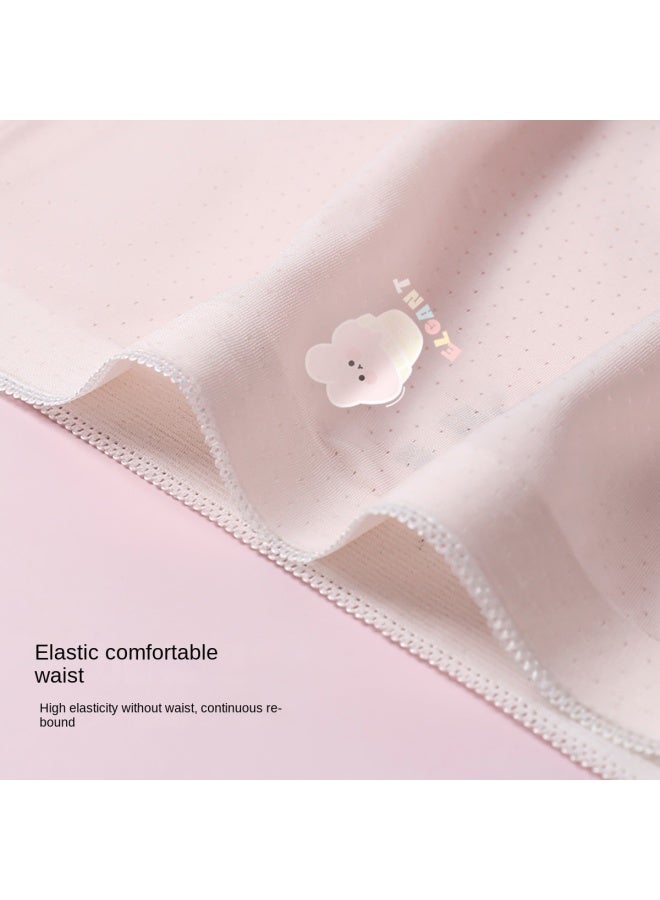DEESHA Mesh Ice Silk】girls' Underwear Summer Lightweight Seamless Comfortable Breathable Triangle Panties - Image 3