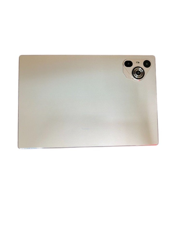 AROAQ P70 Pro Tablet PC, 10.1 Inch Large Display Bluetooth Call Tablet, Lightweight And Portable Mobile Phone Tablet, Durable Kids Pad With High Performance Quad Core Processor, (1pc, Beige)