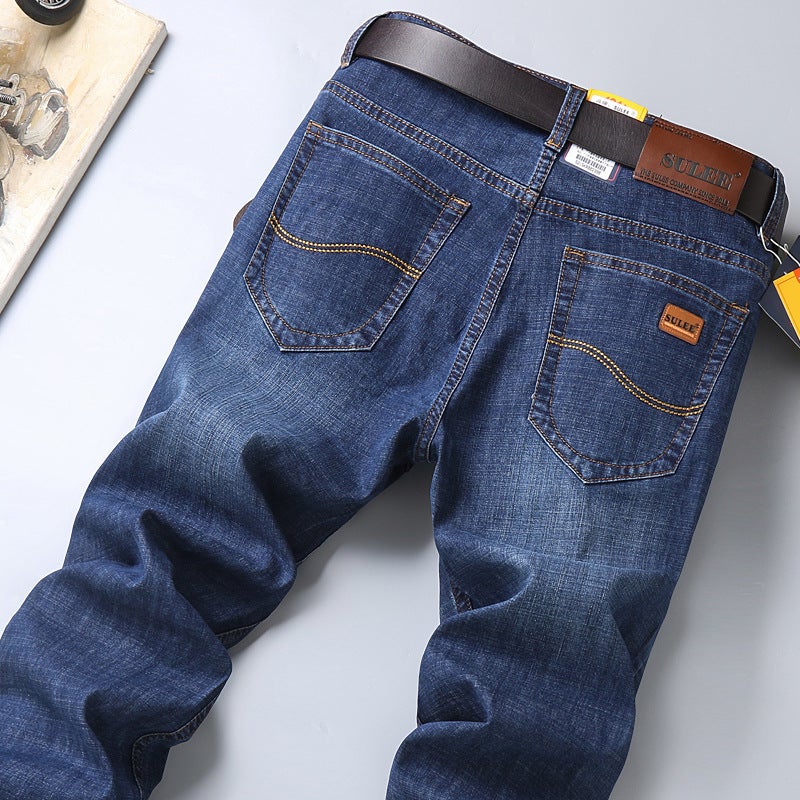 Generic SULEE Jeans Mens Straight Tube Loose Summer 2025 New Mens Summer Thin Breathable Long Pants 971 