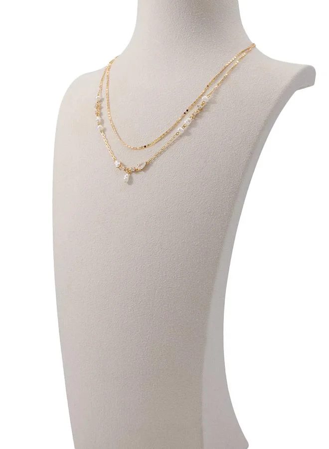 Aldo  Daralessi Ladies White Necklace for Women | Best Price UAE
