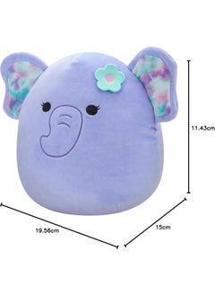 Squishmallows Squishmallows 7.5-Inch Anjali the Purple Elephant Soft Plush Toy for Kids, Washable Stuffed Animal, Gift for Girls & Boys, Official Kellytoy  - Image 1