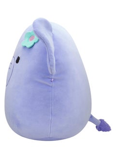 Squishmallows Squishmallows 7.5-Inch Anjali the Purple Elephant Soft Plush Toy for Kids, Washable Stuffed Animal, Gift for Girls & Boys, Official Kellytoy  - Image 4