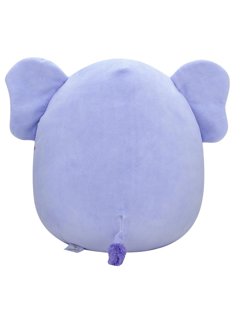 Squishmallows Squishmallows 7.5-Inch Anjali the Purple Elephant Soft Plush Toy for Kids, Washable Stuffed Animal, Gift for Girls & Boys, Official Kellytoy  - Image 5