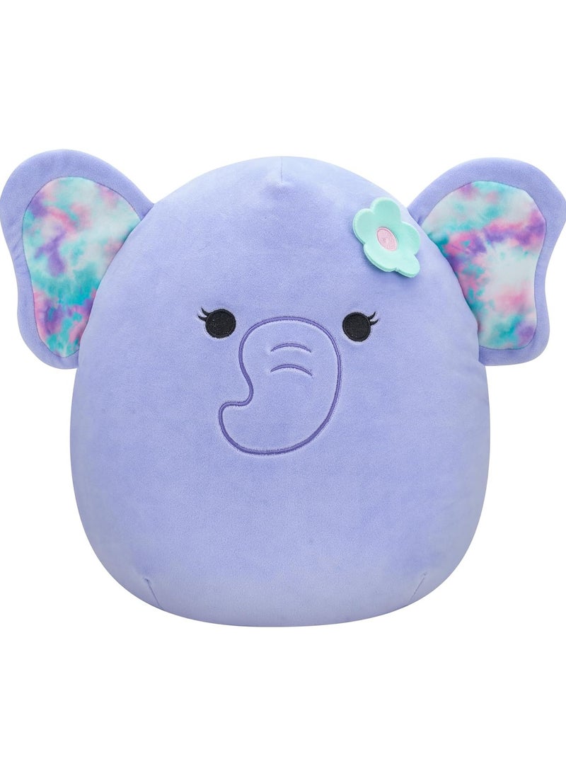 Squishmallows Squishmallows 7.5-Inch Anjali the Purple Elephant Soft Plush Toy for Kids, Washable Stuffed Animal, Gift for Girls & Boys, Official Kellytoy  - Image 1