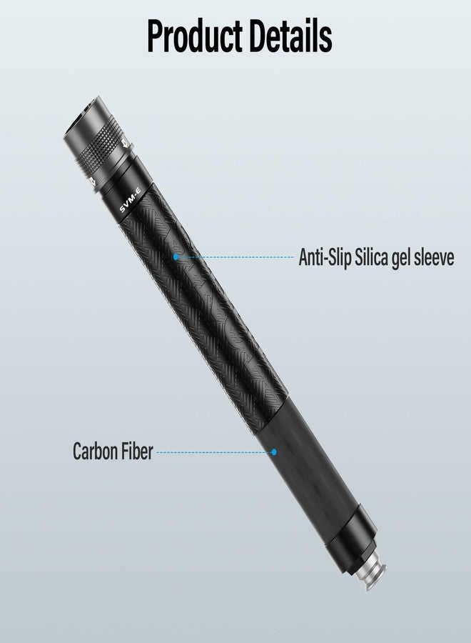 SIRUI SVM-E Carbon Fiber Extension Rod for P-Series and SVM-Series Camera Monopod, 12.6” 0ne-Section Quick Release Extension Tube - Image 2