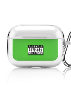 Classic Clear printed Case for Apple AirPods Pro 2nd Generation Thin Transparent Cover [Designed for Apple AirPods Pro 2nd Generation] - Explicit Content