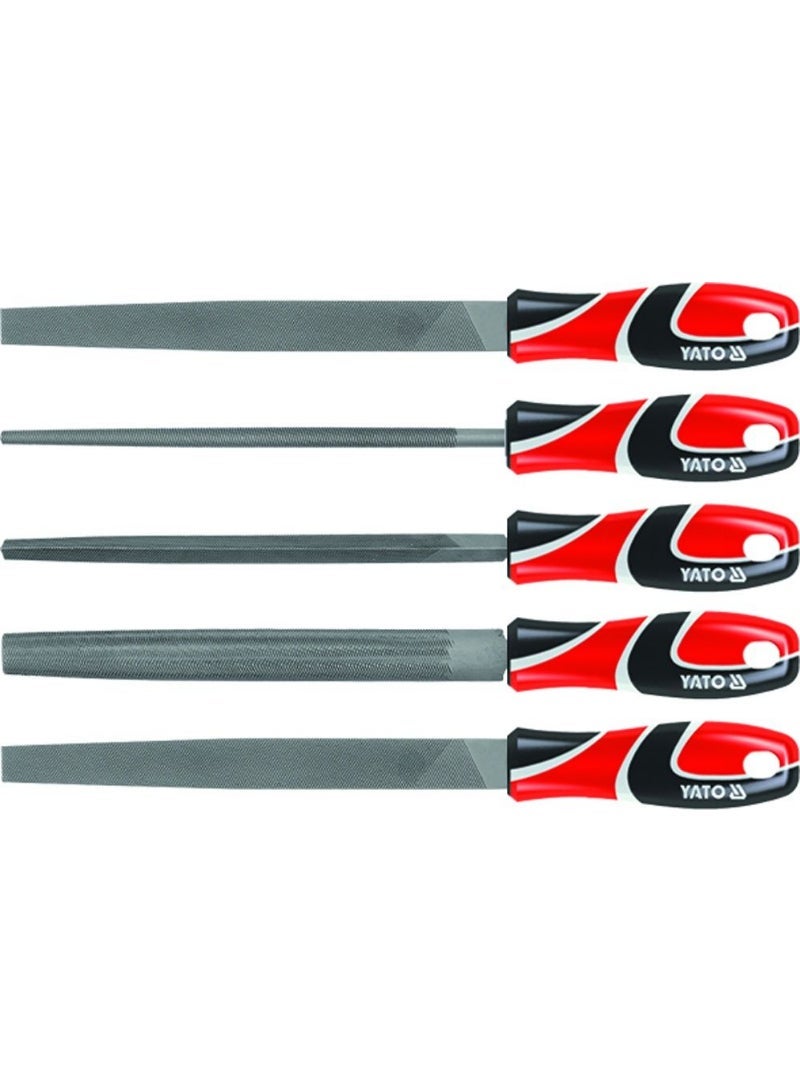 YATO 5 Pcs Steel File Set 5pcs/sets 3# 250mm YT-6239