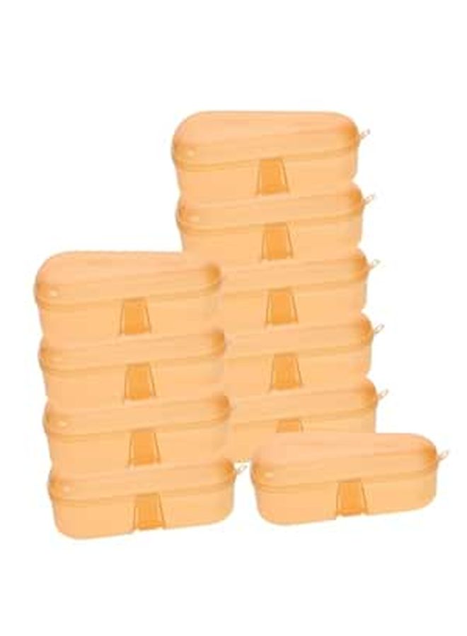 10pcs Plastic Pacifier Organizer Box Holder Teether Storage Case
